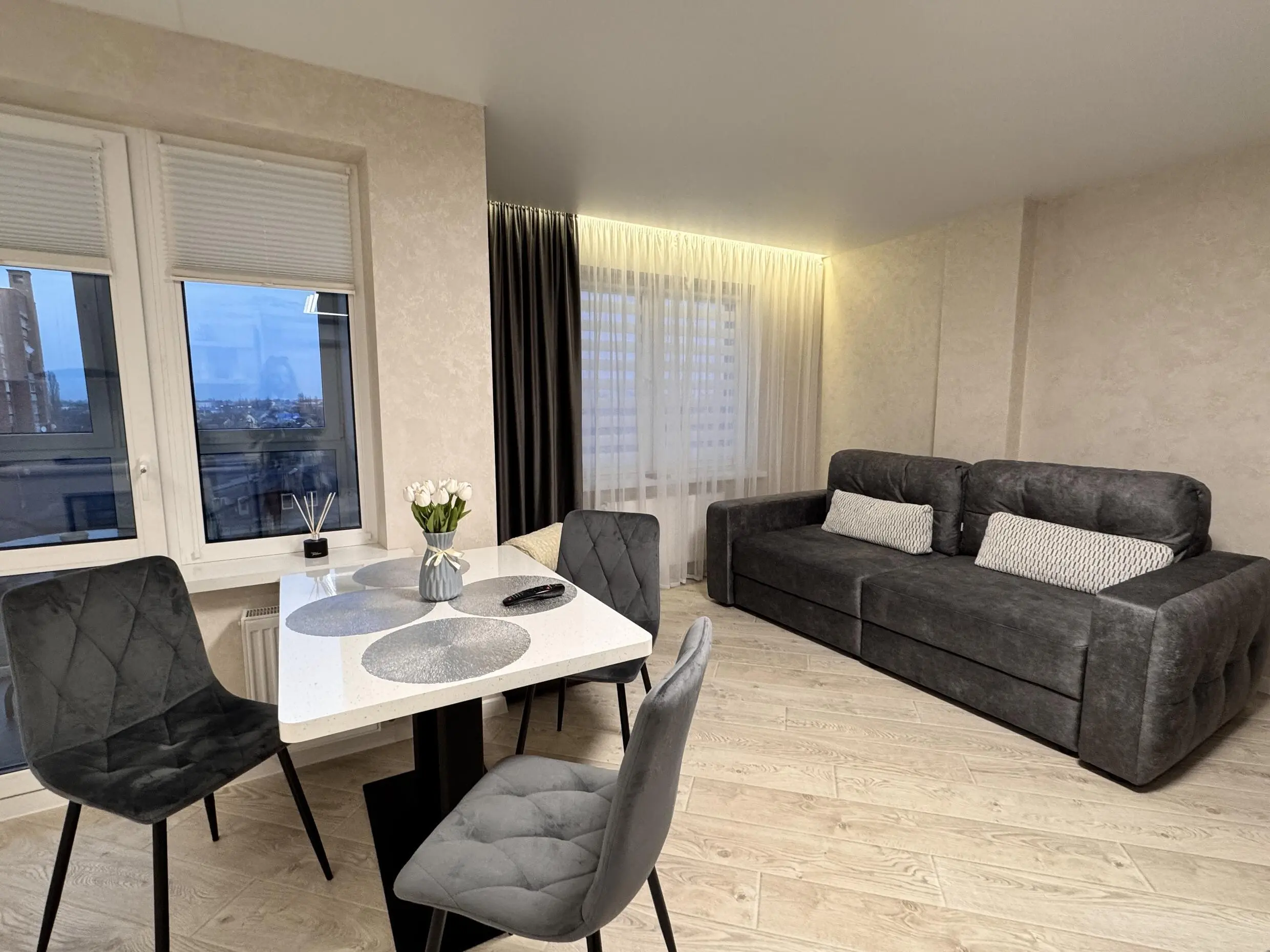 Studio apartment for daily rent in Pinsk, Pervomaiskaya St. 55