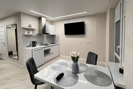 Interior of apartment for daily rent, Pinsk, Pervomaiskaya St. 55
