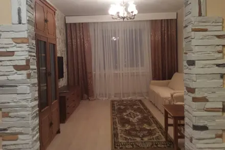 Трехкомнатная квартира на сутки в Пинск, Первомайская ул. 123А